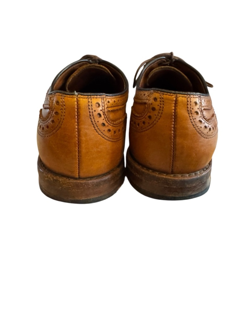 Brooks Brothers Tan Leather Brogue Oxfords - Picture 6 of 10